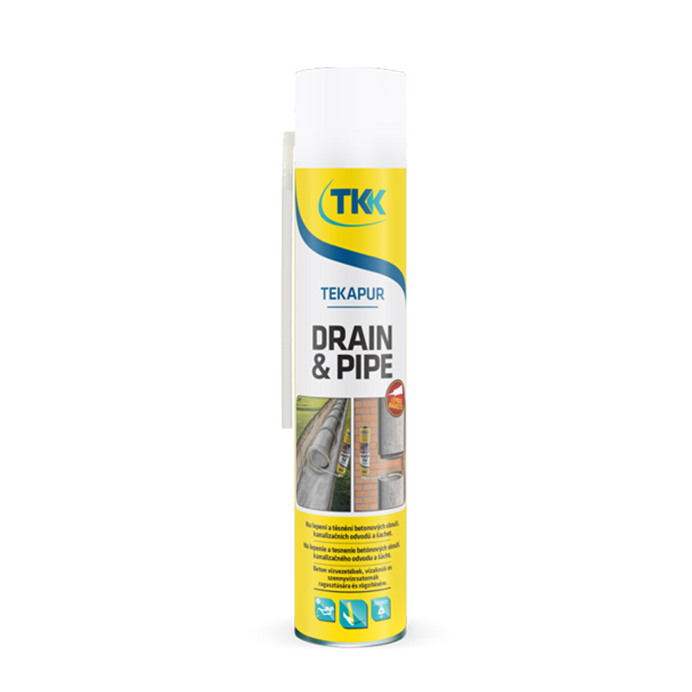 Пена-клей tekapur drain&pipe для водопр-ых бетонных труб, колодцев ...