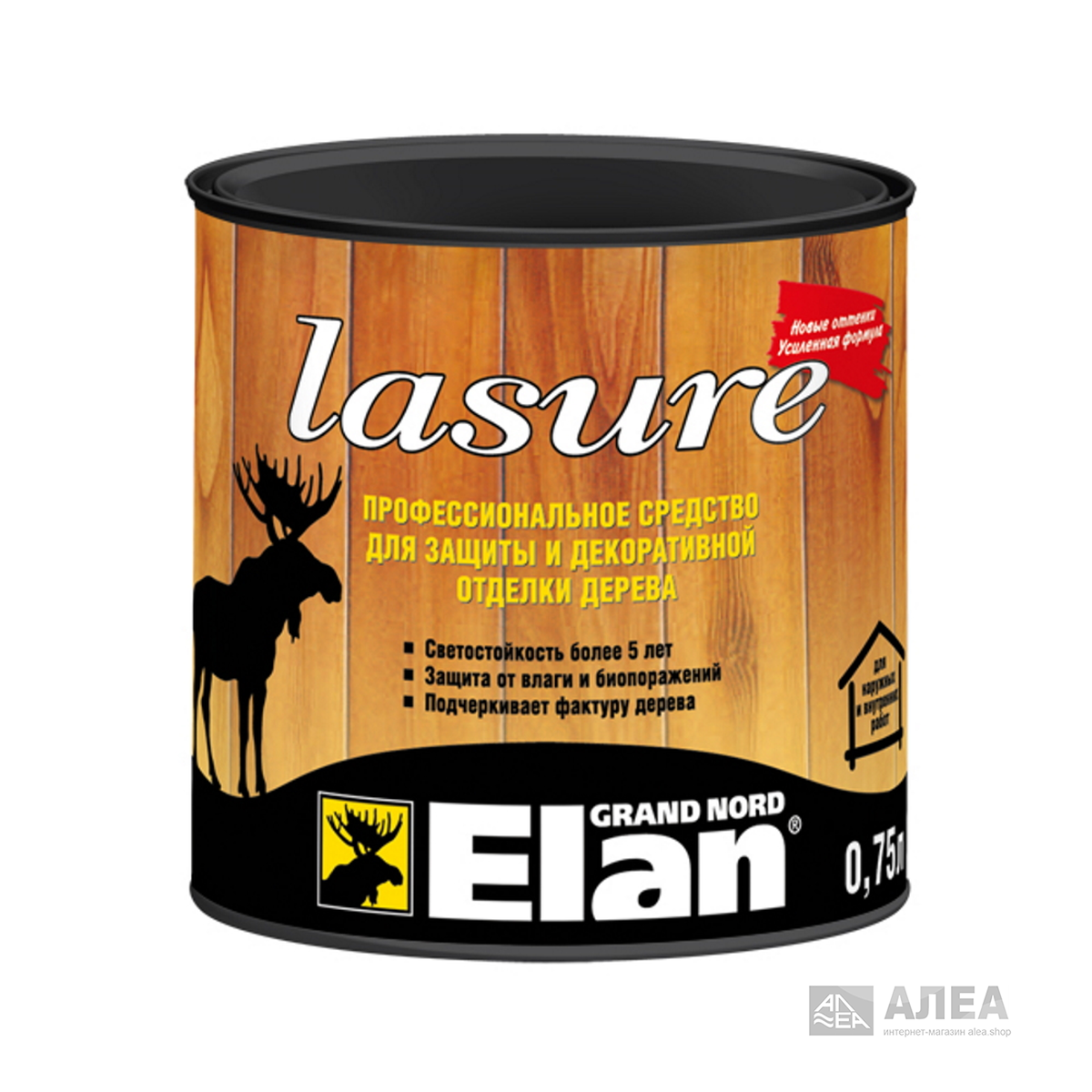 Пропитка для дерева Lasure 0,75 л Бесцветная Elan
