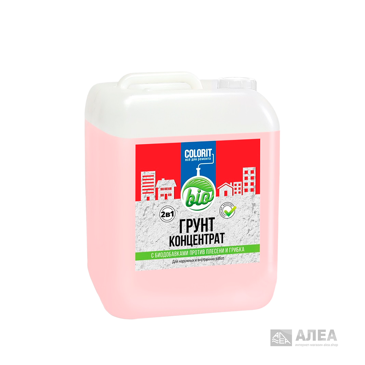 Грунтовка концентрат Colorit Bio с противогрибковыми добавками (1:10) 10 кг, фото 