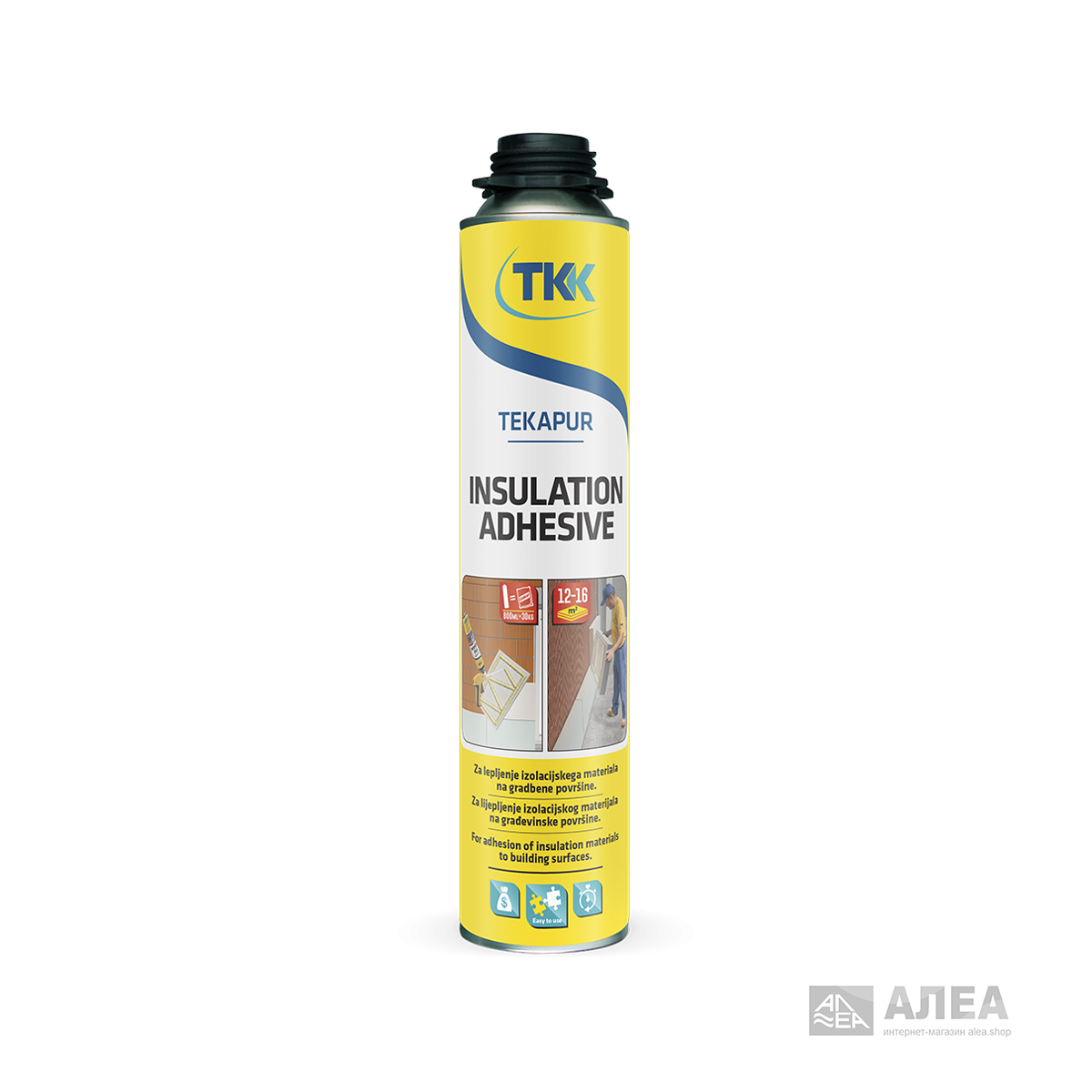 Клей-пена Tekapur Insulation Adhesive для теплоизоляции 750 мл, фото 