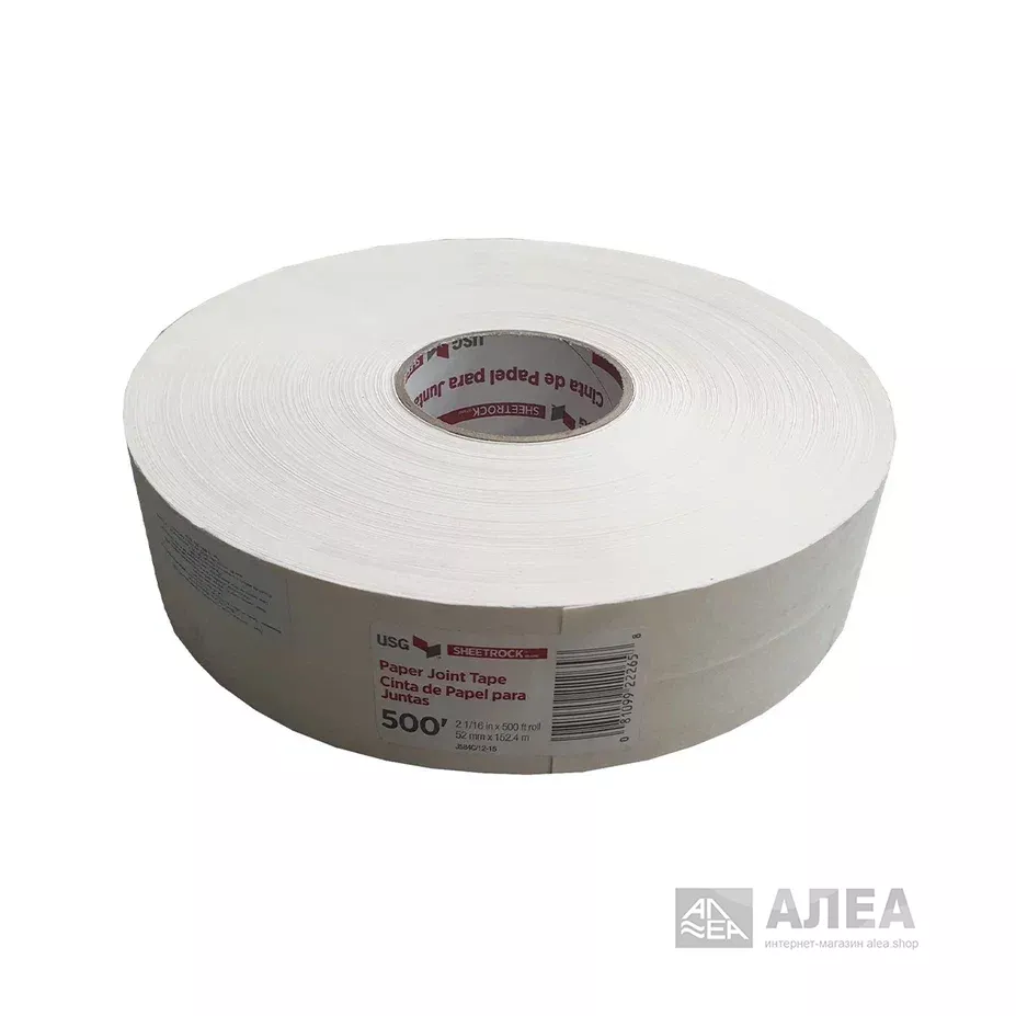 Лента бумажная Sheetrock соединительная для заделки швов 52 мм 76,2 м, фото 