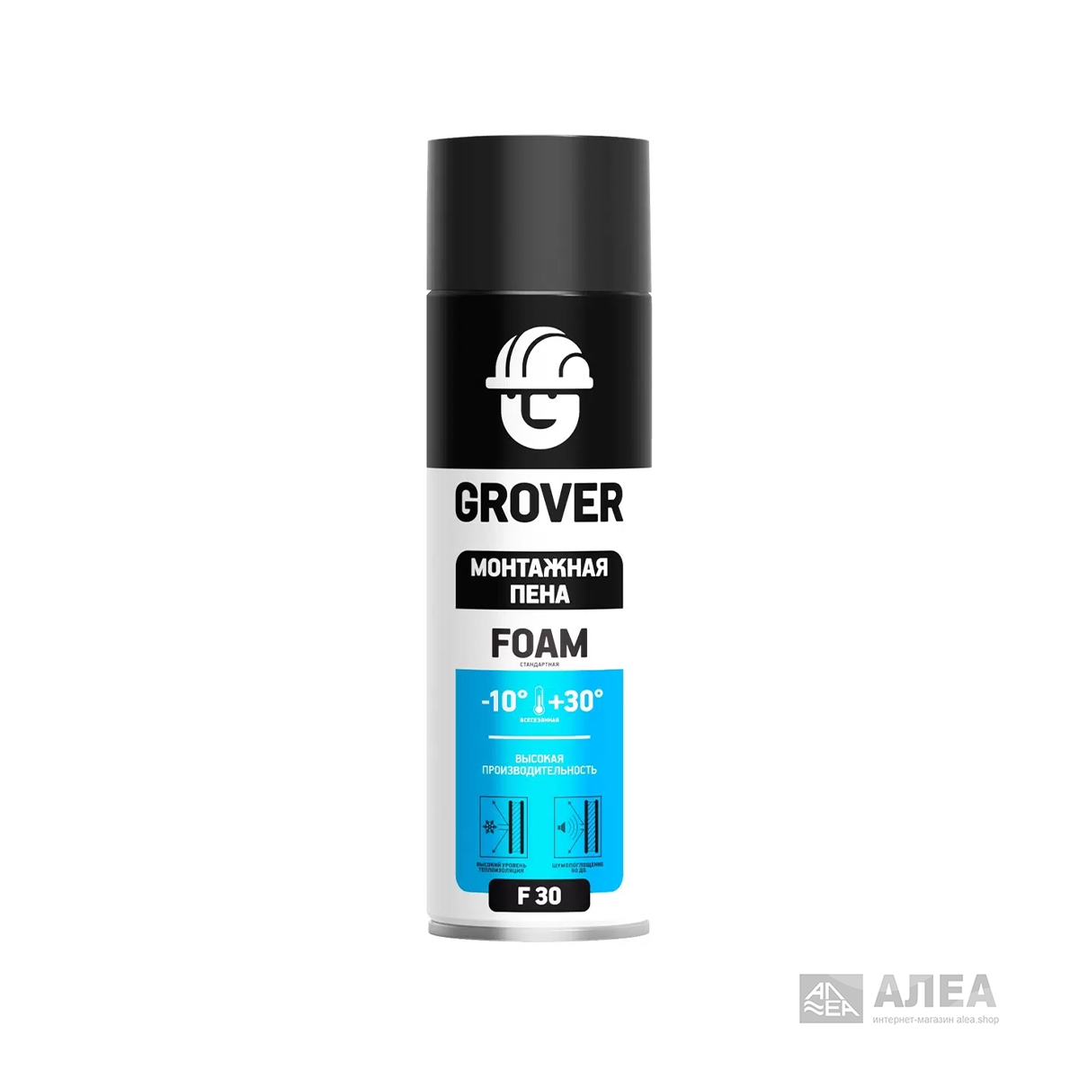 Пена монтажная Grover F30 бытовая всесезонная  500 мл, фото 