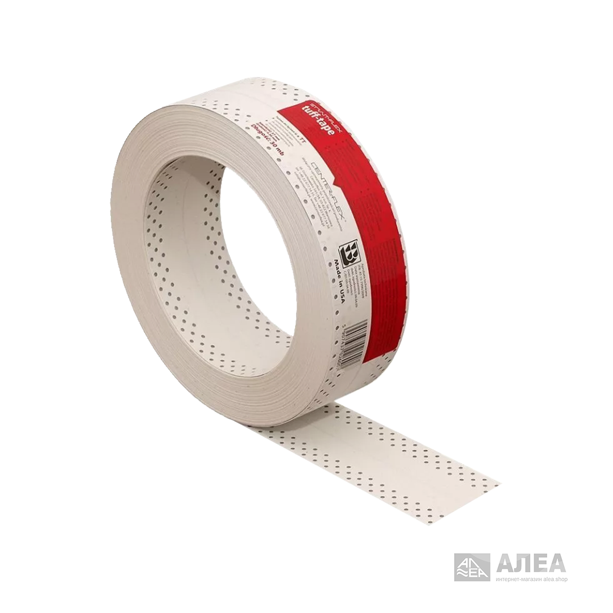 Лента углоформирующая Strait-Flex Tuff-Tape армирующая 57 мм 30 м, фото 