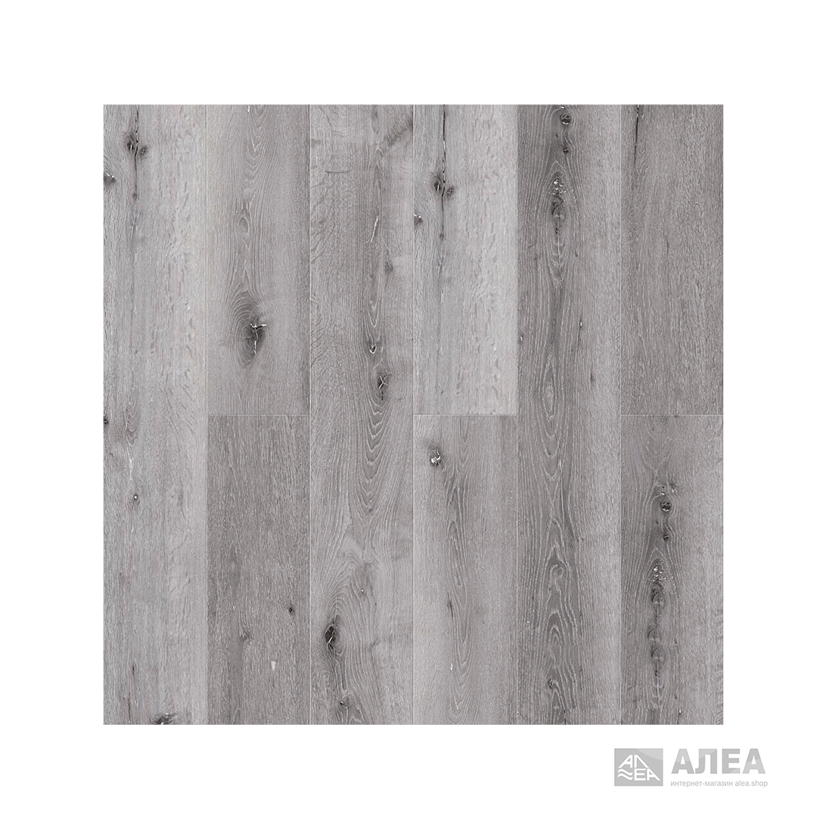 Ламинат виниловый SPC CronaFloor Wood 1200х180х4 мм Дуб Серый, фото 