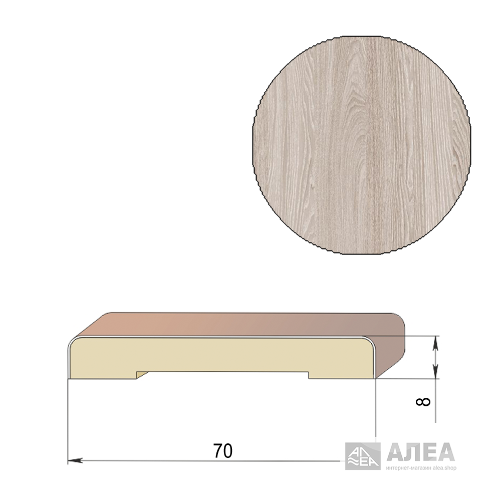 Наличники из ламинированного мдф